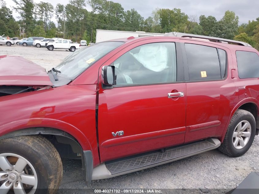 5N1BA08CX8N616724 2008 Nissan Armada Se