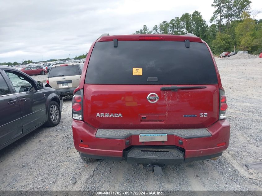 5N1BA08CX8N616724 2008 Nissan Armada Se