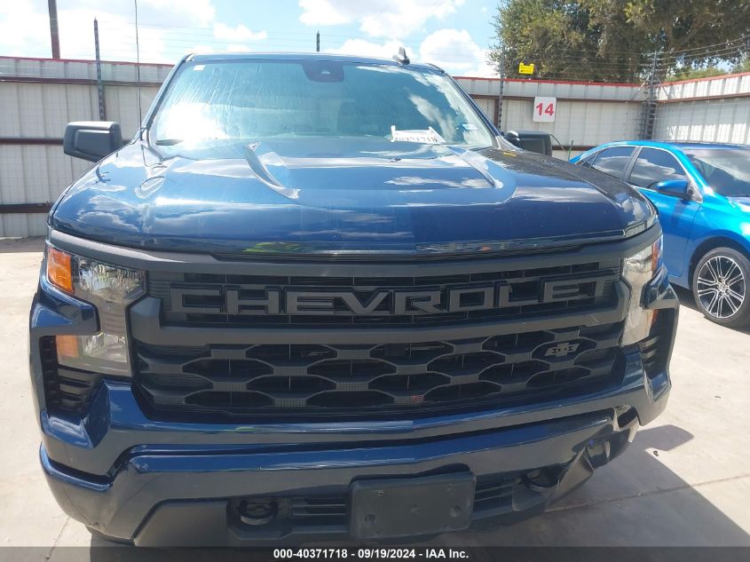 2022 Chevrolet Silverado 1500 2Wd Short Bed Custom VIN: 3GCPABEK9NG596360 Lot: 40371718