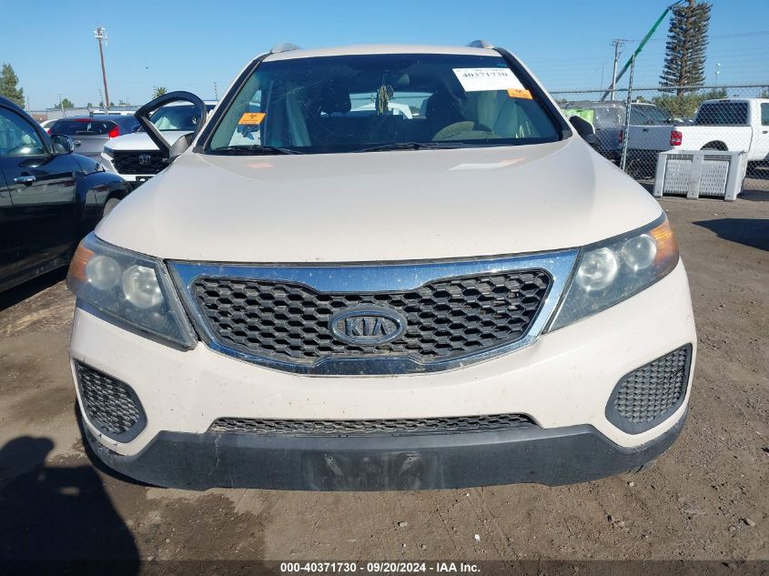 2012 Kia Sorento Lx V6 VIN: 5XYKT4A29CG233932 Lot: 40371730