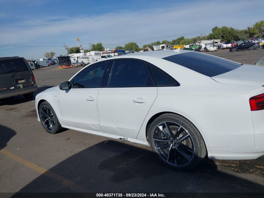 2016 Audi S8 4.0T Plus VIN: WUAJ5AFD9GN901034 Lot: 40371735