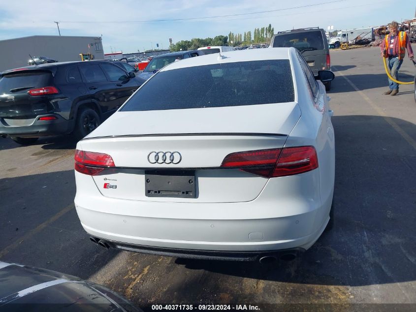 2016 Audi S8 4.0T Plus VIN: WUAJ5AFD9GN901034 Lot: 40371735