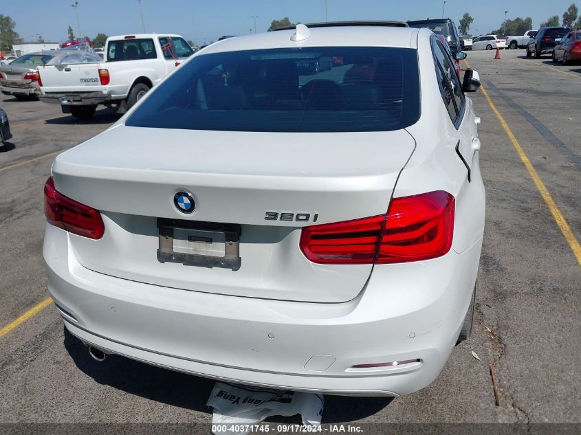 2017 BMW 320I VIN: WBA8A9C55HK620495 Lot: 40371745