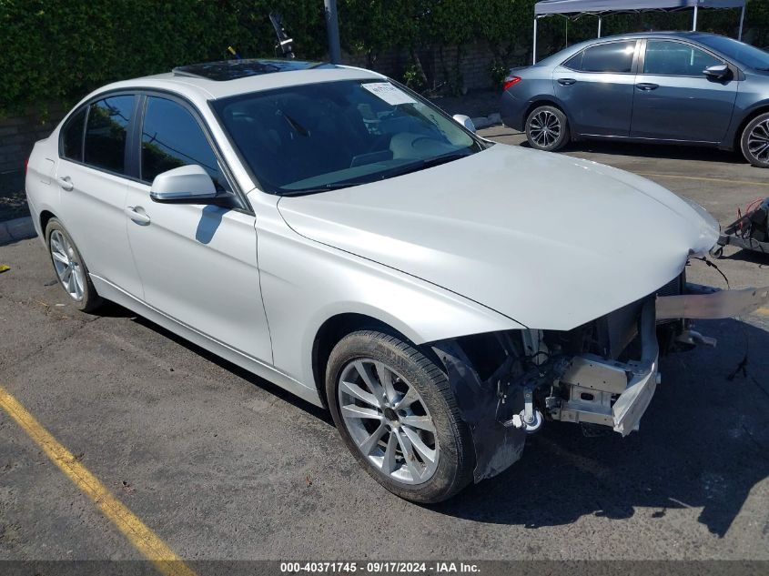 2017 BMW 320I VIN: WBA8A9C55HK620495 Lot: 40371745