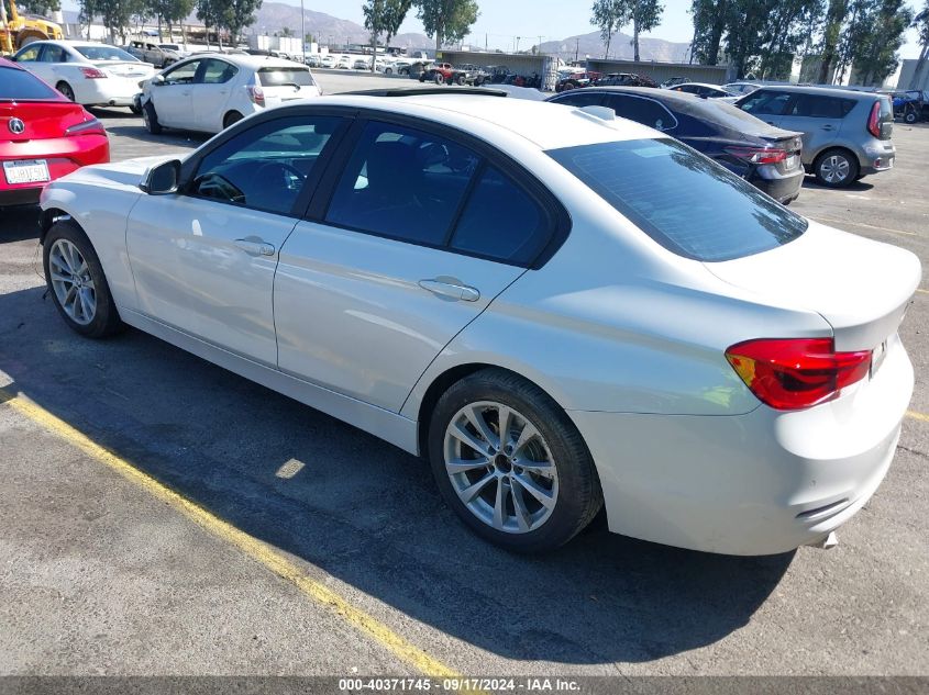 2017 BMW 320I VIN: WBA8A9C55HK620495 Lot: 40371745