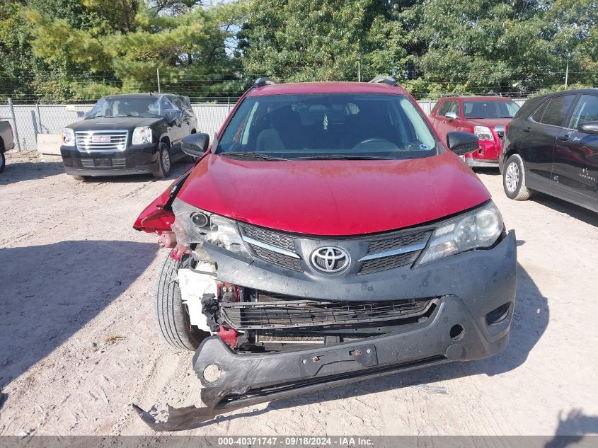 2014 Toyota Rav4 Le VIN: 2T3BFREV3EW225449 Lot: 40371747