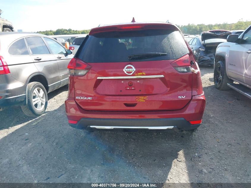 2018 Nissan Rogue S/Sl/Sv VIN: 5N1AT2MT6JC807887 Lot: 40371756