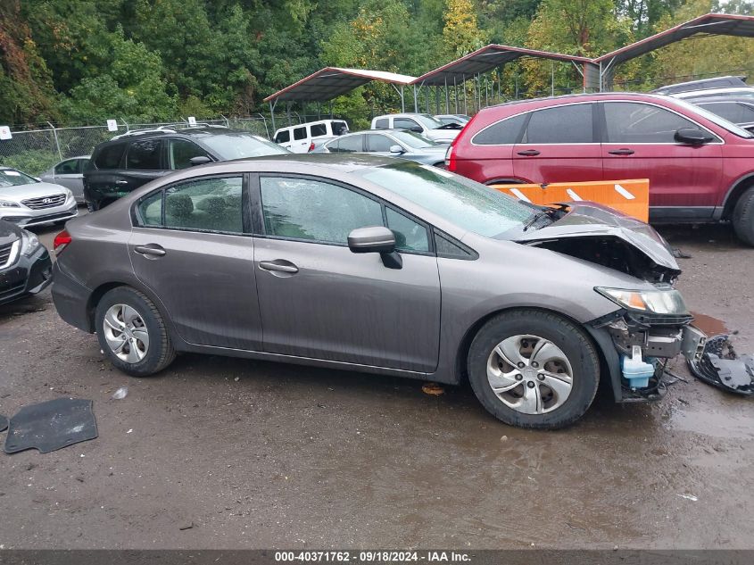 2015 Honda Civic Lx VIN: 19XFB2F57FE231464 Lot: 40371762