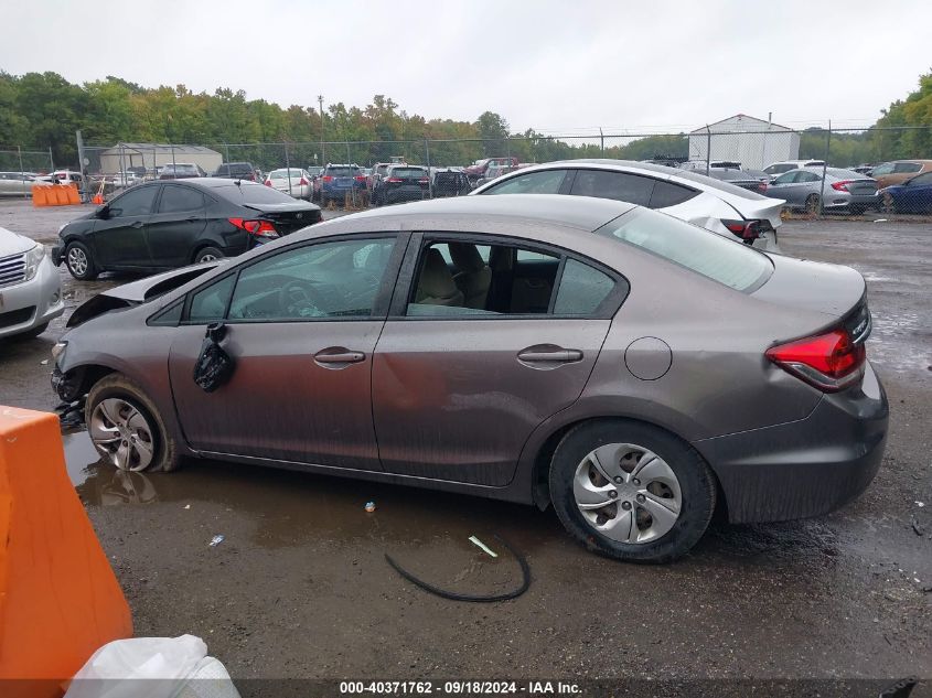 2015 Honda Civic Lx VIN: 19XFB2F57FE231464 Lot: 40371762