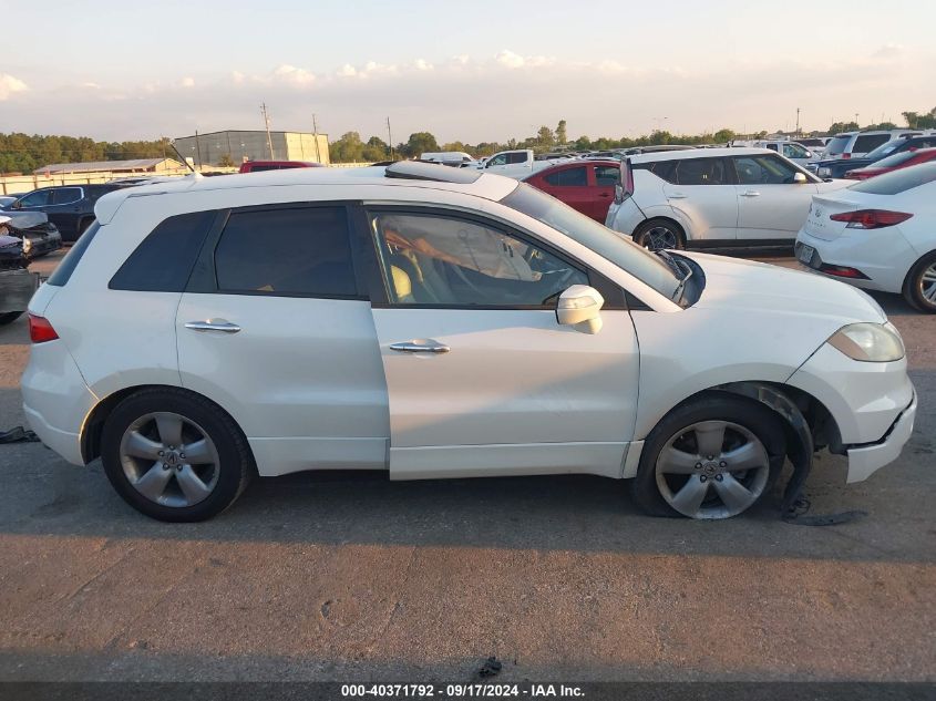 5J8TB18587A009919 2007 Acura Rdx