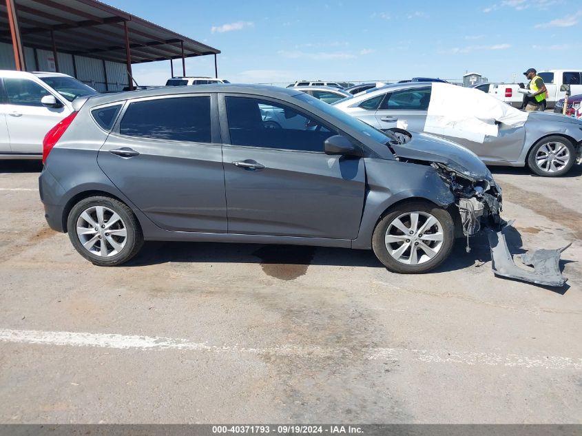 2012 Hyundai Accent Se VIN: KMHCU5AE2CU022146 Lot: 40371793