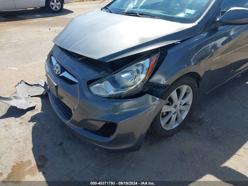 2012 Hyundai Accent Se VIN: KMHCU5AE2CU022146 Lot: 40371793