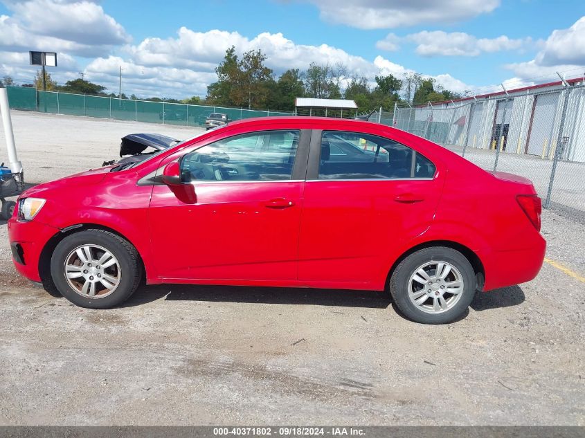 2013 Chevrolet Sonic Lt Auto VIN: 1G1JC5SH2D4173313 Lot: 40371802