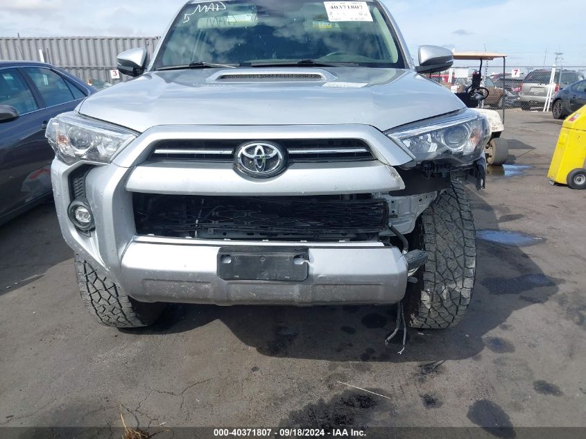 2021 Toyota 4Runner Trd Off Road Premium VIN: JTERU5JR9M5890606 Lot: 40371807