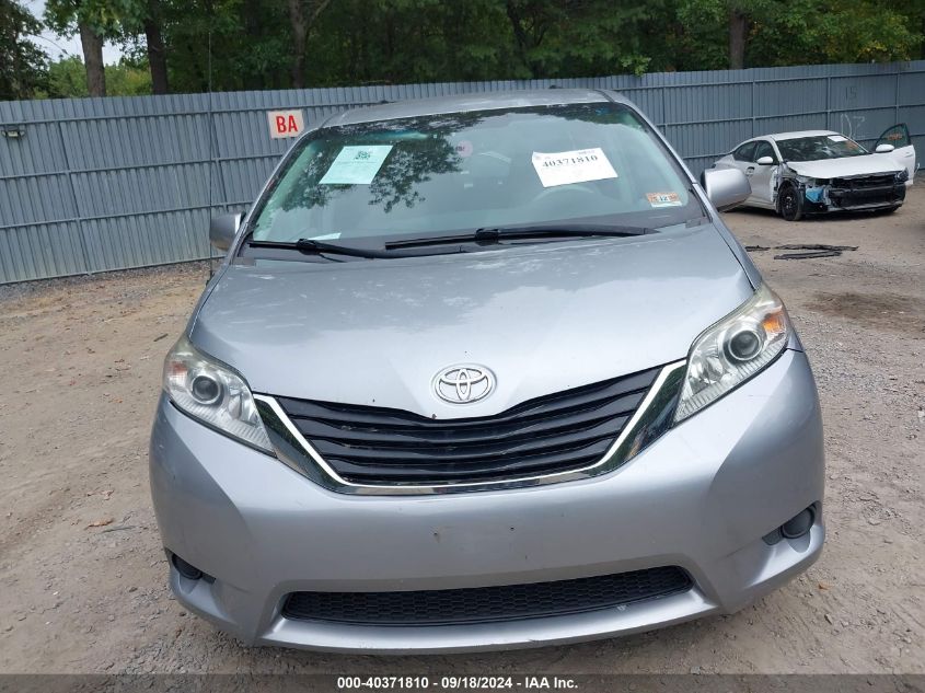 2013 Toyota Sienna Le V6 8 Passenger VIN: 5TDKK3DC5DS399872 Lot: 40371810