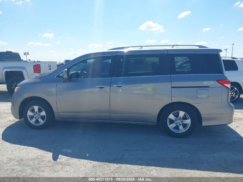 JN8AE2KP3C9039133 2012 Nissan Quest Sv