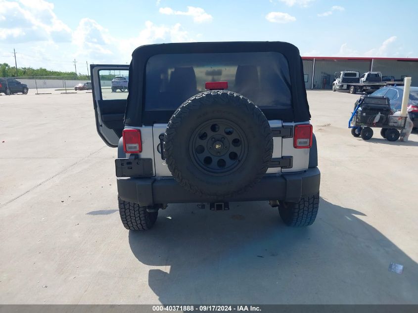 2013 Jeep Wrangler Sport VIN: 1C4AJWAG8DL647928 Lot: 40371888