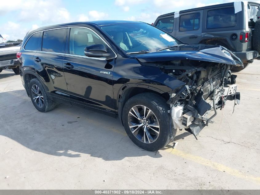 5TDBGRFH9JS039271 2018 TOYOTA HIGHLANDER - Image 1