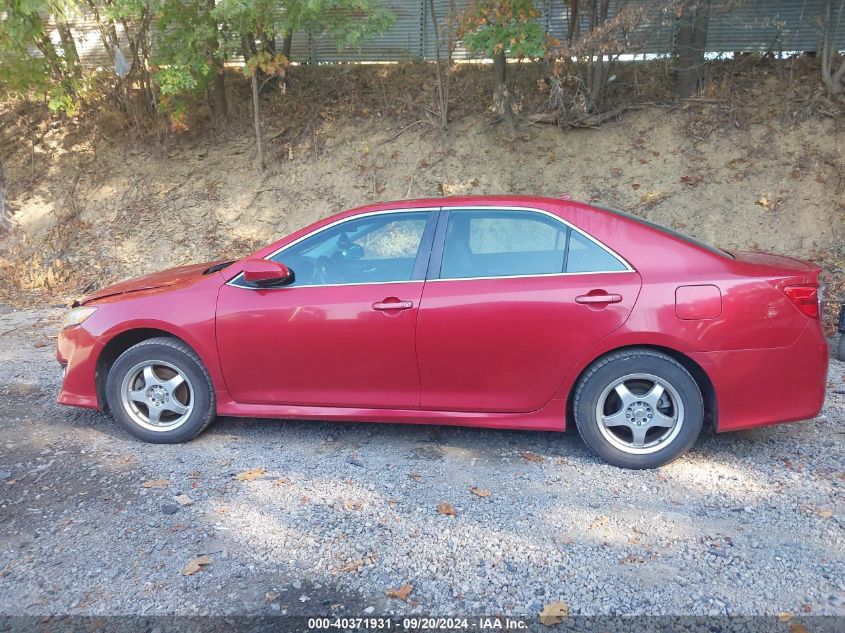 2013 Toyota Camry Se VIN: 4T1BF1FK1DU707107 Lot: 40371931