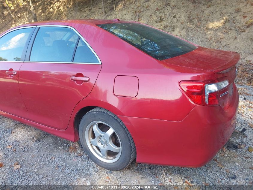 2013 Toyota Camry Se VIN: 4T1BF1FK1DU707107 Lot: 40371931