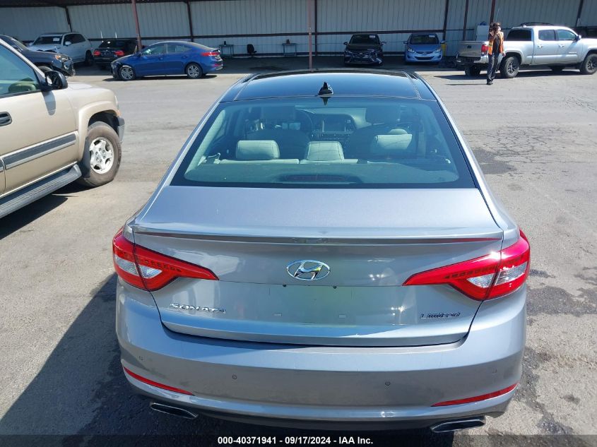 2015 HYUNDAI SONATA LIMITED/SPORT - 5NPE34AF0F8036905