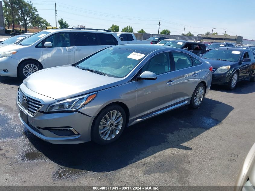 2015 HYUNDAI SONATA LIMITED/SPORT - 5NPE34AF0F8036905