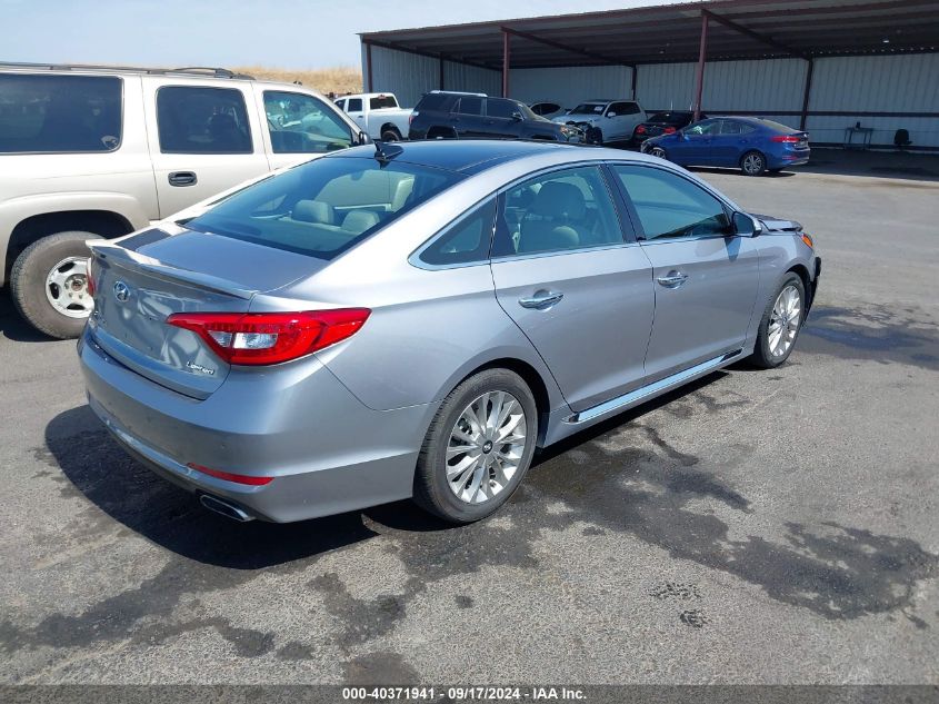 2015 HYUNDAI SONATA LIMITED/SPORT - 5NPE34AF0F8036905