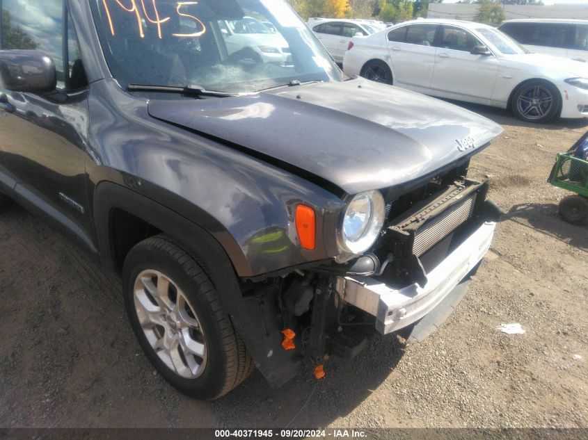 2016 Jeep Renegade Latitude VIN: ZACCJBBT6GPE06897 Lot: 40371945