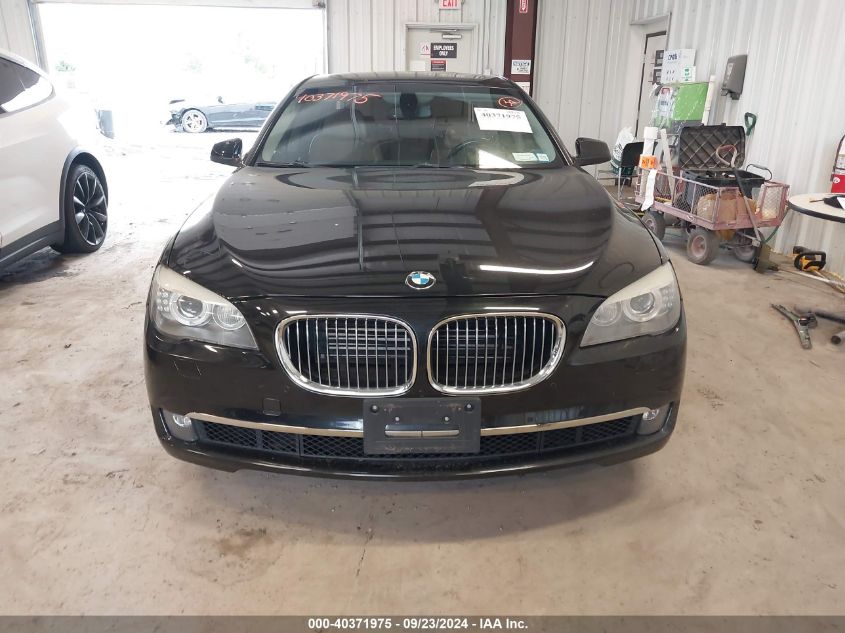 2012 BMW 750Li xDrive VIN: WBAKC8C57CC436334 Lot: 40371975