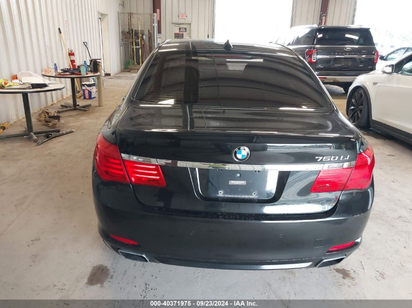 2012 BMW 750Li xDrive VIN: WBAKC8C57CC436334 Lot: 40371975