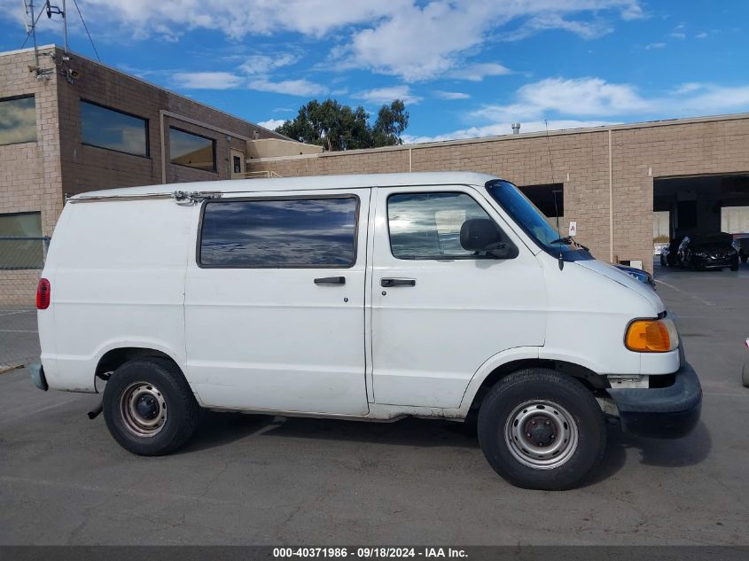 2B7HB11X2WK138791 1998 Dodge Ram Van 1500 Commercial/Conversion