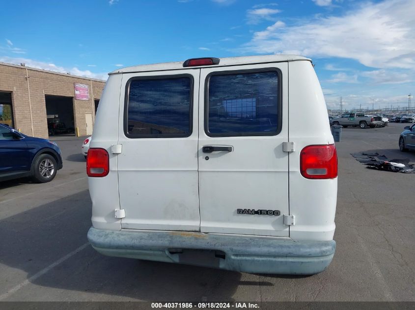 2B7HB11X2WK138791 1998 Dodge Ram Van 1500 Commercial/Conversion