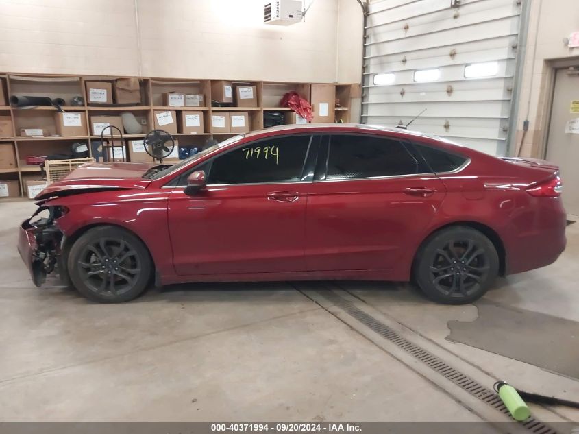 2018 FORD FUSION SE - 3FA6P0HD0JR158617