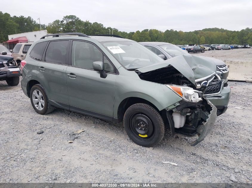 2016 Subaru Forester 2.5I Premium VIN: JF2SJADC1GH449586 Lot: 40372030