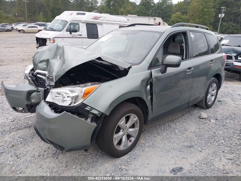 2016 Subaru Forester 2.5I Premium VIN: JF2SJADC1GH449586 Lot: 40372030