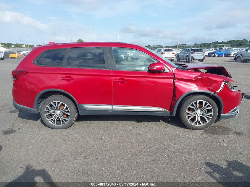 2017 Mitsubishi Outlander Se/Sel VIN: JA4AD3A38HZ046583 Lot: 40372043