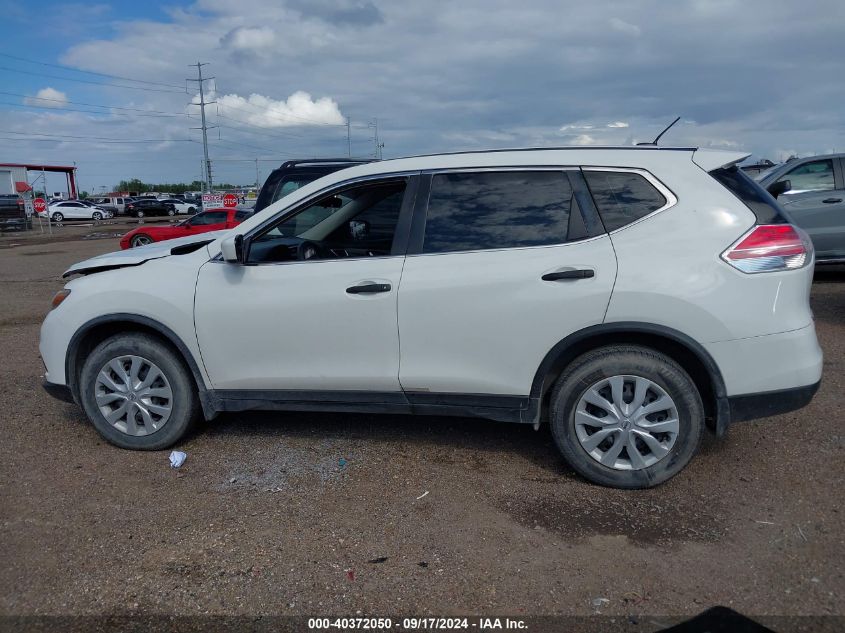 2016 Nissan Rogue S VIN: JN8AT2MT0GW029568 Lot: 40372050