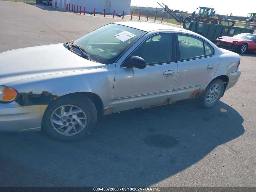 2004 Pontiac Grand Am Se1 VIN: 1G2NF52E54M680961 Lot: 40372060