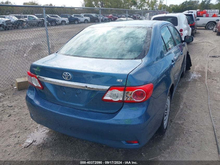 2013 Toyota Corolla Le VIN: 5YFBU4EEXDP168152 Lot: 40372090