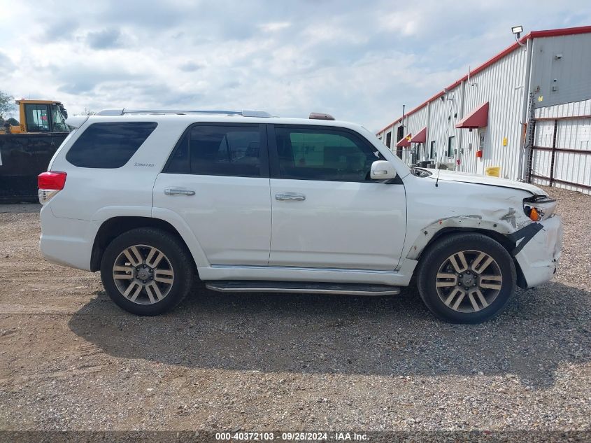 2013 Toyota 4Runner Limited VIN: JTEZU5JR8D5054110 Lot: 40372103