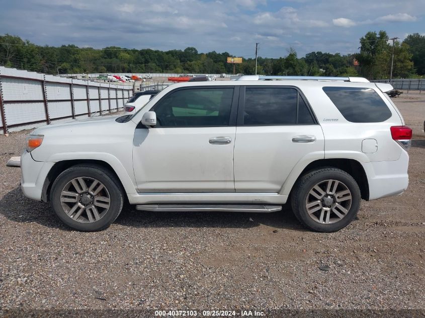 2013 Toyota 4Runner Limited VIN: JTEZU5JR8D5054110 Lot: 40372103