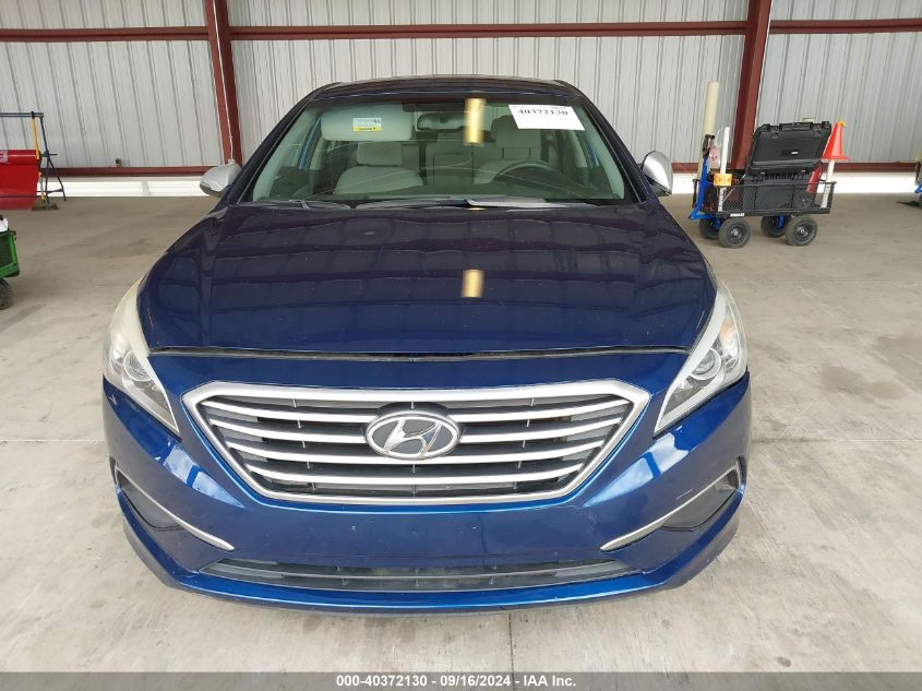 2016 Hyundai Sonata Se VIN: 5NPE24AFXGH285801 Lot: 40372130