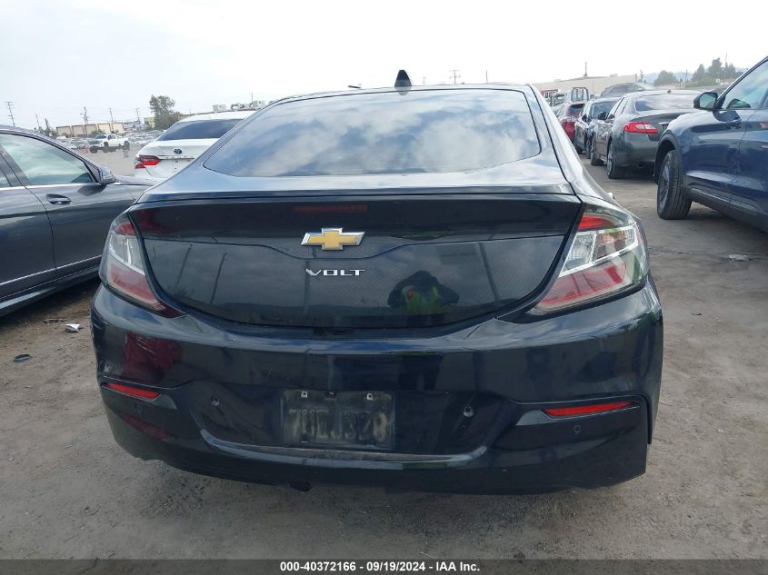 2016 Chevrolet Volt Premier VIN: 1G1RB6S52GU104143 Lot: 40372166