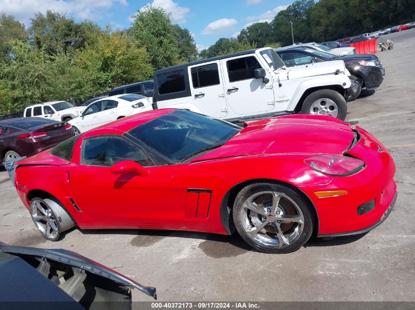 2012 Chevrolet Corvette Grand Sport VIN: 1G1YW2DWXC5102370 Lot: 40372173