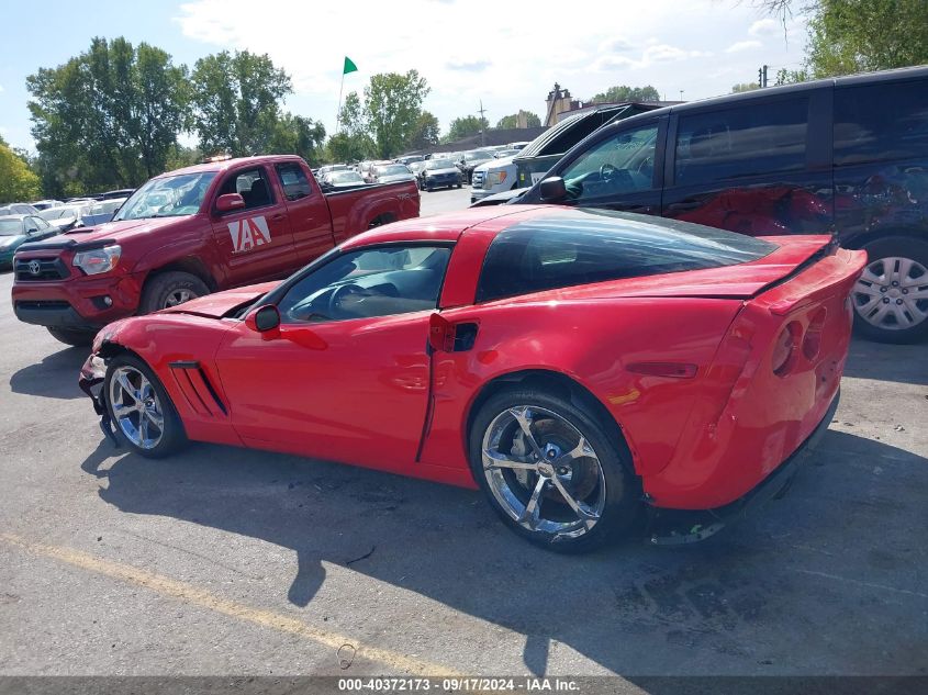 2012 Chevrolet Corvette Grand Sport VIN: 1G1YW2DWXC5102370 Lot: 40372173