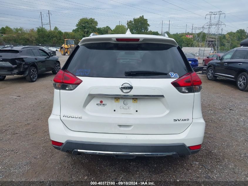 2017 Nissan Rogue Sv VIN: KNMAT2MV9HP604372 Lot: 40372180