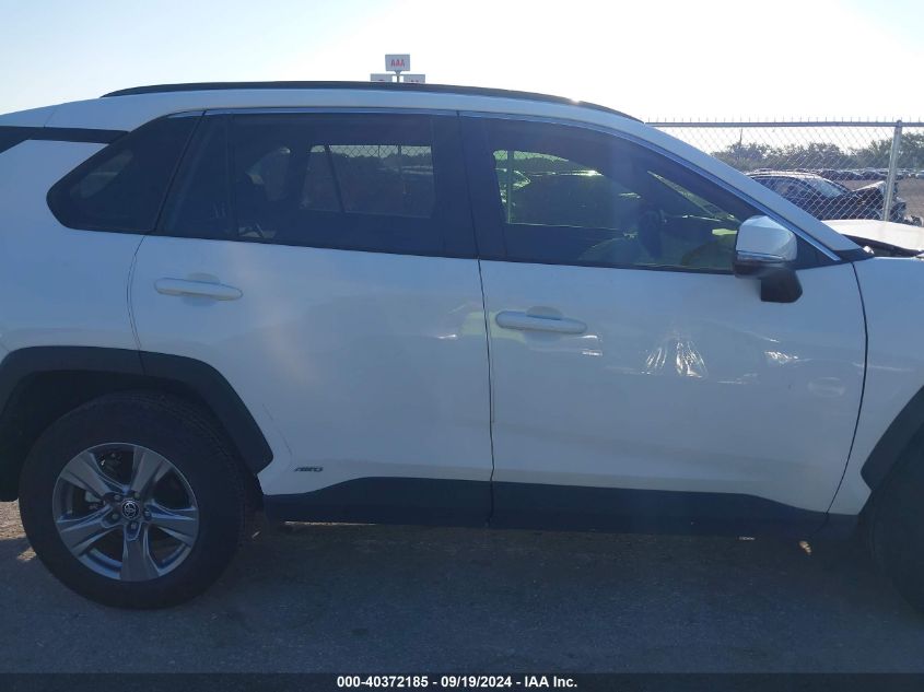 2022 Toyota Rav4 Hybrid Xle VIN: JTMRWRFV6ND165810 Lot: 40372185