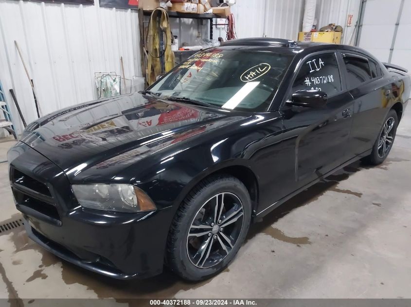 2013 Dodge Charger Sxt VIN: 2C3CDXJG5DH656576 Lot: 40372188