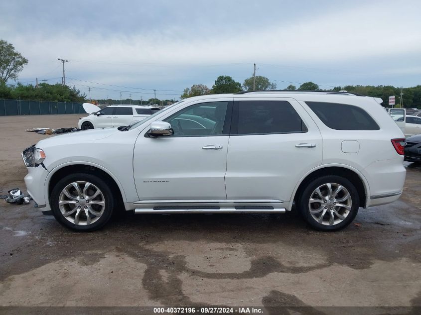 2017 Dodge Durango Citadel Awd VIN: 1C4SDJET5HC623372 Lot: 40372196