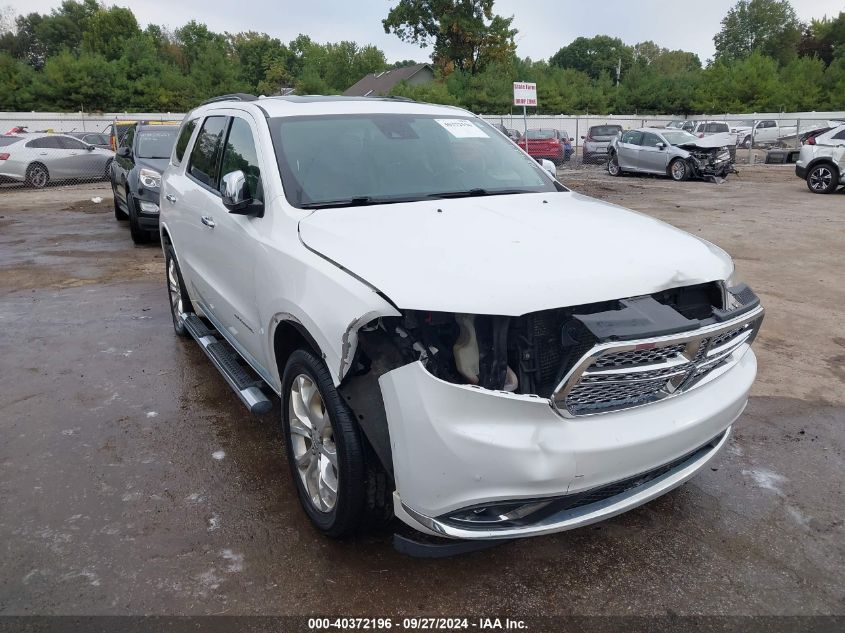 VIN 1C4SDJET5HC623372 2017 Dodge Durango, Citadel Awd no.1